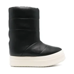 Quiltet Slip-On Sko med Tykk Såle