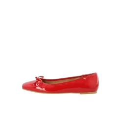 Rød Bianco Rød Ballerina Sko Biarose Karre Ballet Flat Sko