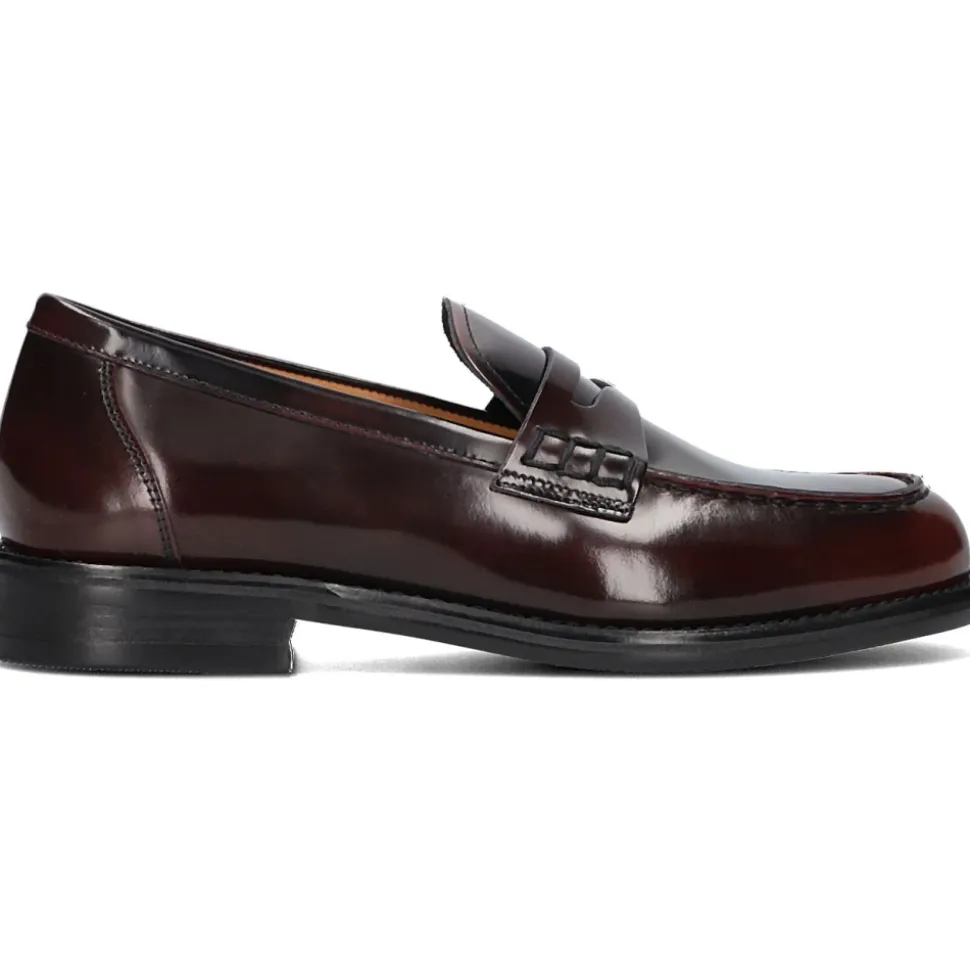 Røde Loafers LINN 004 Stilig Komfort