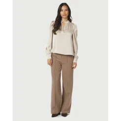 Rosslyn Heavy Sateen Bluse