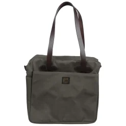 Rugged Twill Zipper Tote Bag
