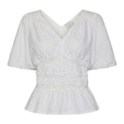 Sapura Mini Dot Bluse