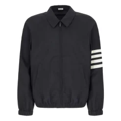 Shiny Ripstop 4-Bar Track Jacket