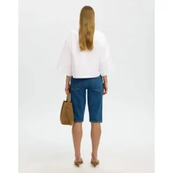 SLFESTER Relaxed 3/4 Cropped Shirt B