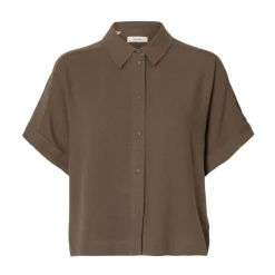 SLFVIVA SS CROPPED SUN SHIRT NOOS