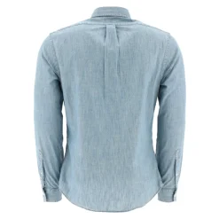Slim-fit Chambray Skjorte