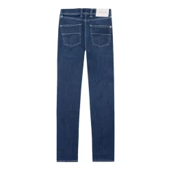 Slim-Fit Five-Pocket Bomull Jeans