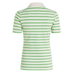 1985 Slim Piqué Stripe Polo Shirt