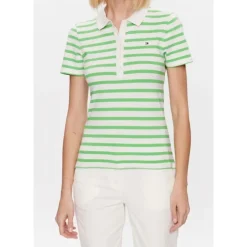 1985 Slim Piqué Stripe Polo Shirt