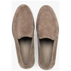 Slim Velour Loafers