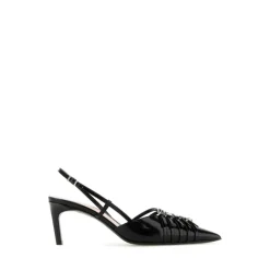 Slingback Pumps med Spiss Tå