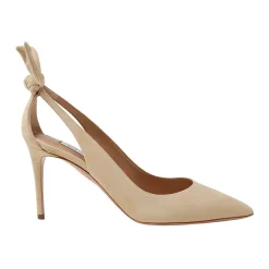 Sløyfe Semskede Pumps med Stiletto Hæl