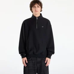 Solo Swoosh Fleece Quarter-Zip Top
