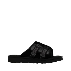 Sort Semsket Sandaler