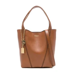 Spin Small Leather Tote