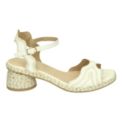 Sporty Hvite Sandaler DANE Modell