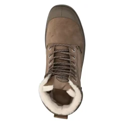 Sporty Vanntette Shearling Støvler