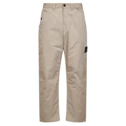 Straight-Leg Cotton Ripstop Trousers
