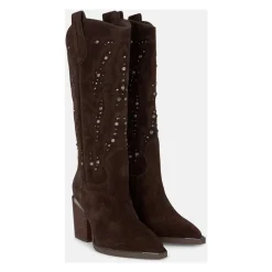 Studded hælet støvel steiner
