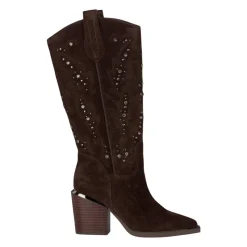 Studded hælet støvel steiner