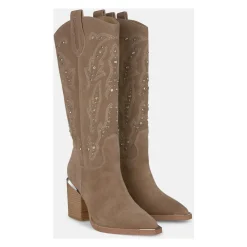 Studded hælet støvel steiner