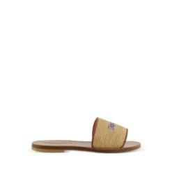 Summer Lovers Raffia Flat Sandals