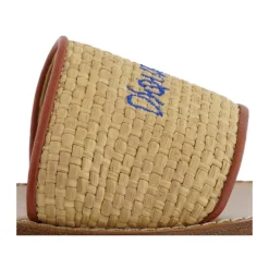 Summer Lovers Raffia Flat Sandals