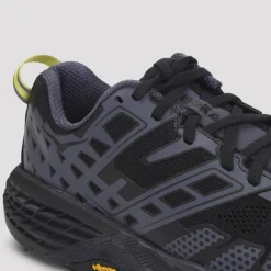 Svart Blekk Tekstil Sneakers