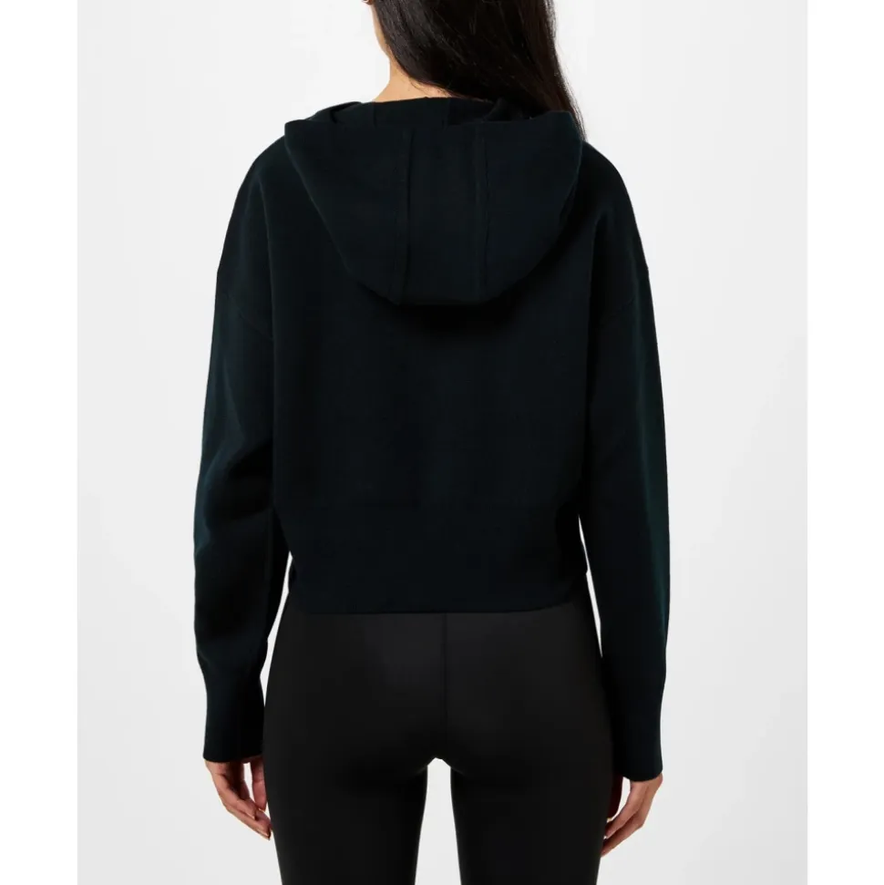 Svart Ull Holton Hoody Jakke