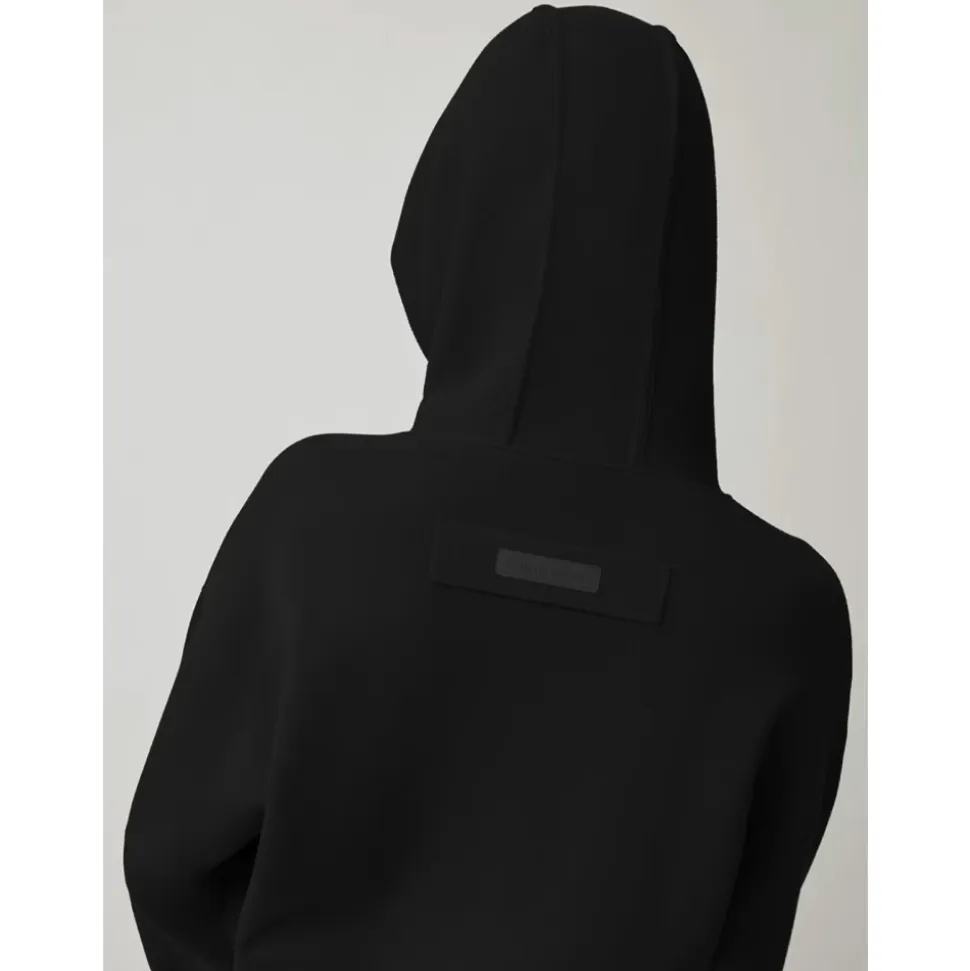 Svart Ull Holton Hoody Jakke