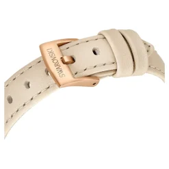 Sveitsisk kvartsur for damer Matrix Beige/Rosegull 5672968