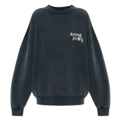 Sweatshirt med logo