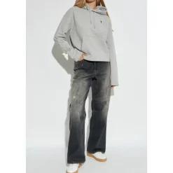 Sweatshirt med logo