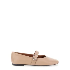 Taupe Flate Sko JOLIN Beige