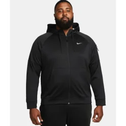 Therma-FIT Fleece Fitnessgenser med hel glidelås