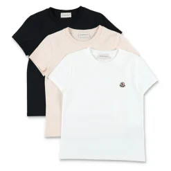 Three-Pack Logo Patch T-Shirts