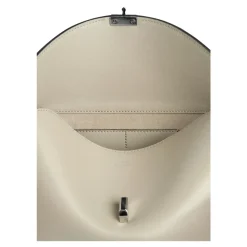 T-Lock Leather Clutch