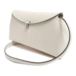 T-Lock Leather Clutch