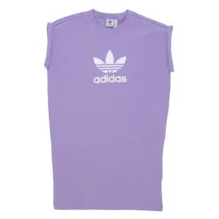 Trefoil Logo Tee Dress