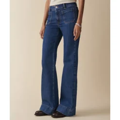 Vintage Flare Low Rise Jeans