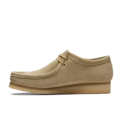 Wallabee Beige Suede Sko