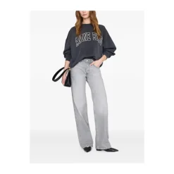 Washed Crew Neck Sweatshirt