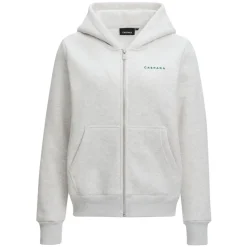 W. Cosmo Zip Hoodie - Grey melange