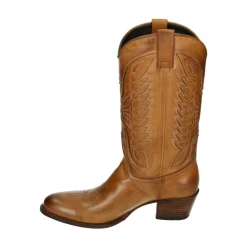 Western Lærstøvel Cognac Farge
