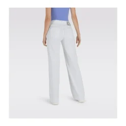 White Dream Wide Trousers