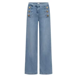 Wide Jeans (Elegante bukser med vide ben)