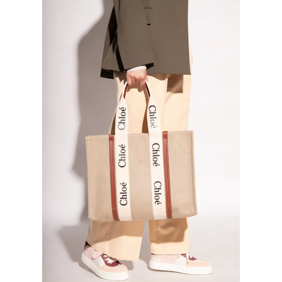 Woody Large shopper bag
