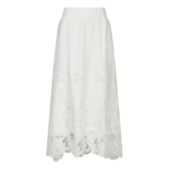 Yara Long Emb Skirt