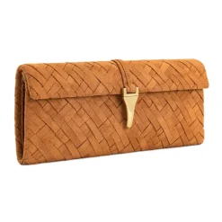 Zaria Woven Clutch