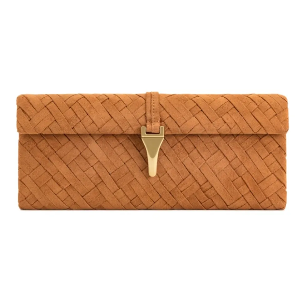 Zaria Woven Clutch